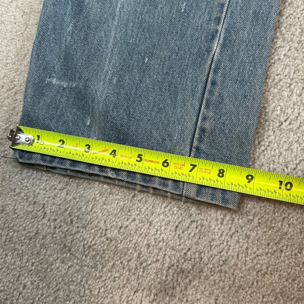 Vintage 90s Calvin Klein Straight Leg Jeans Mens 30x30 Light Wash Blue Denim USA